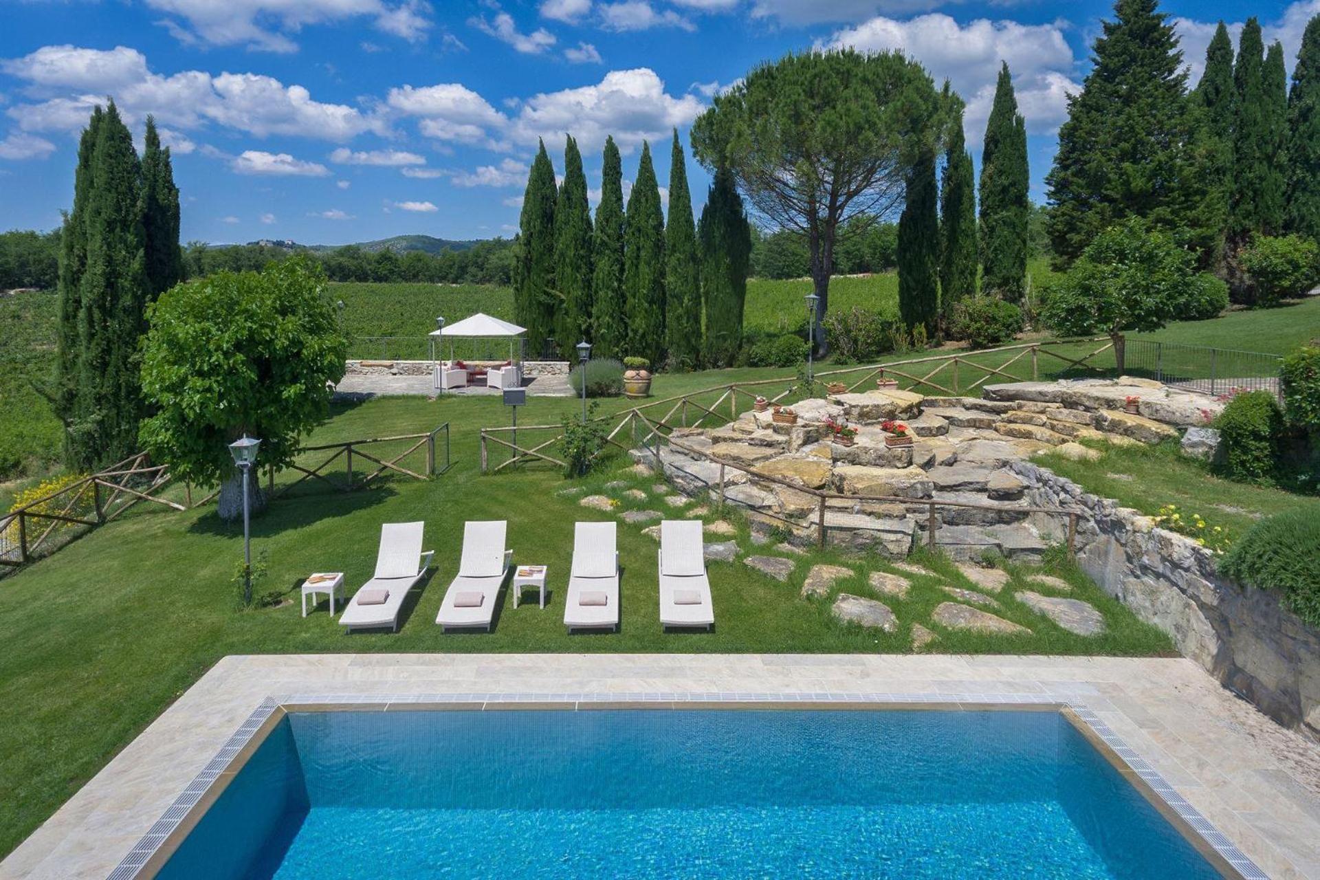 Villa Borratella à Gaiole in Chianti Extérieur photo