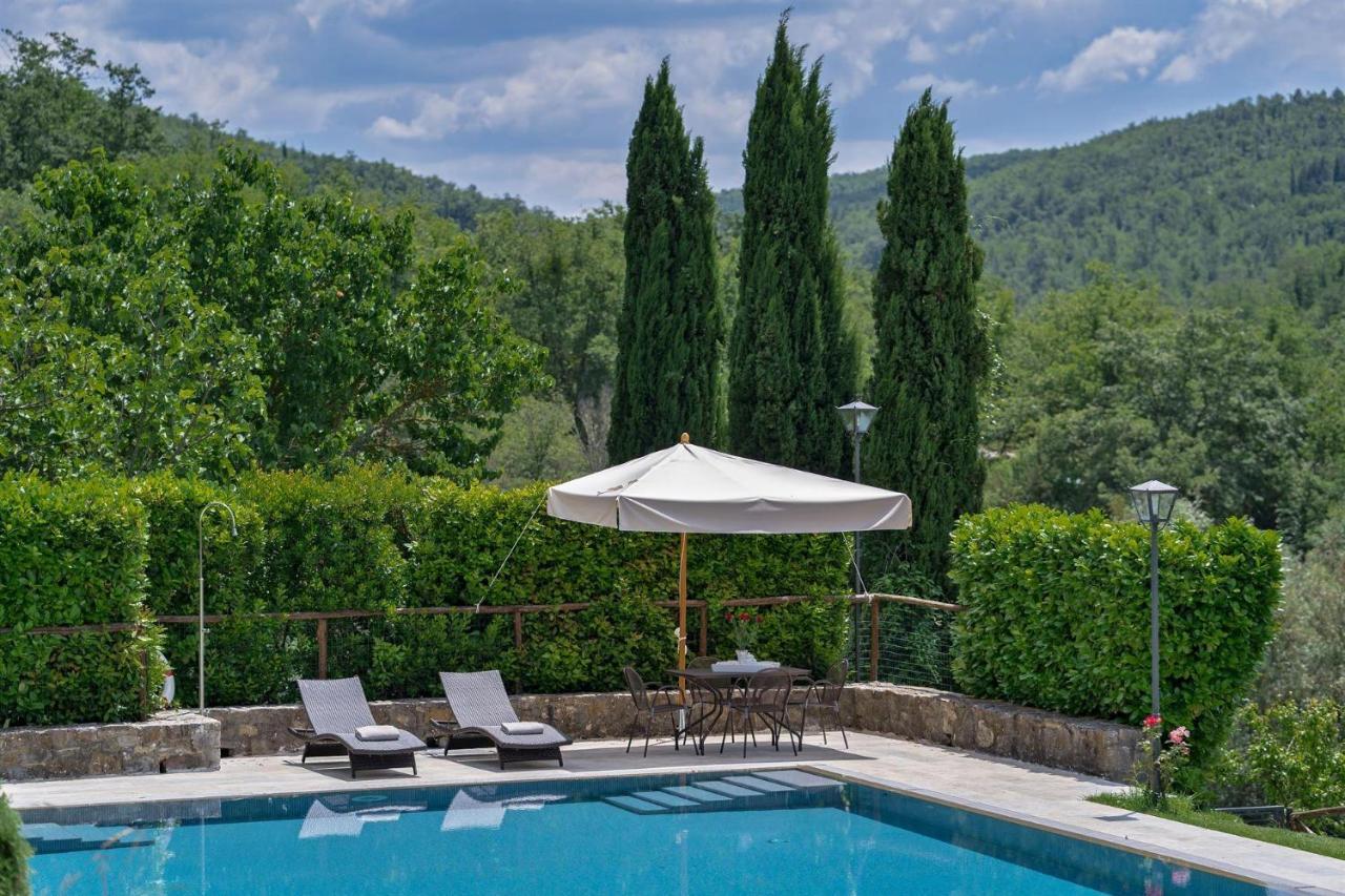 Villa Borratella à Gaiole in Chianti Extérieur photo