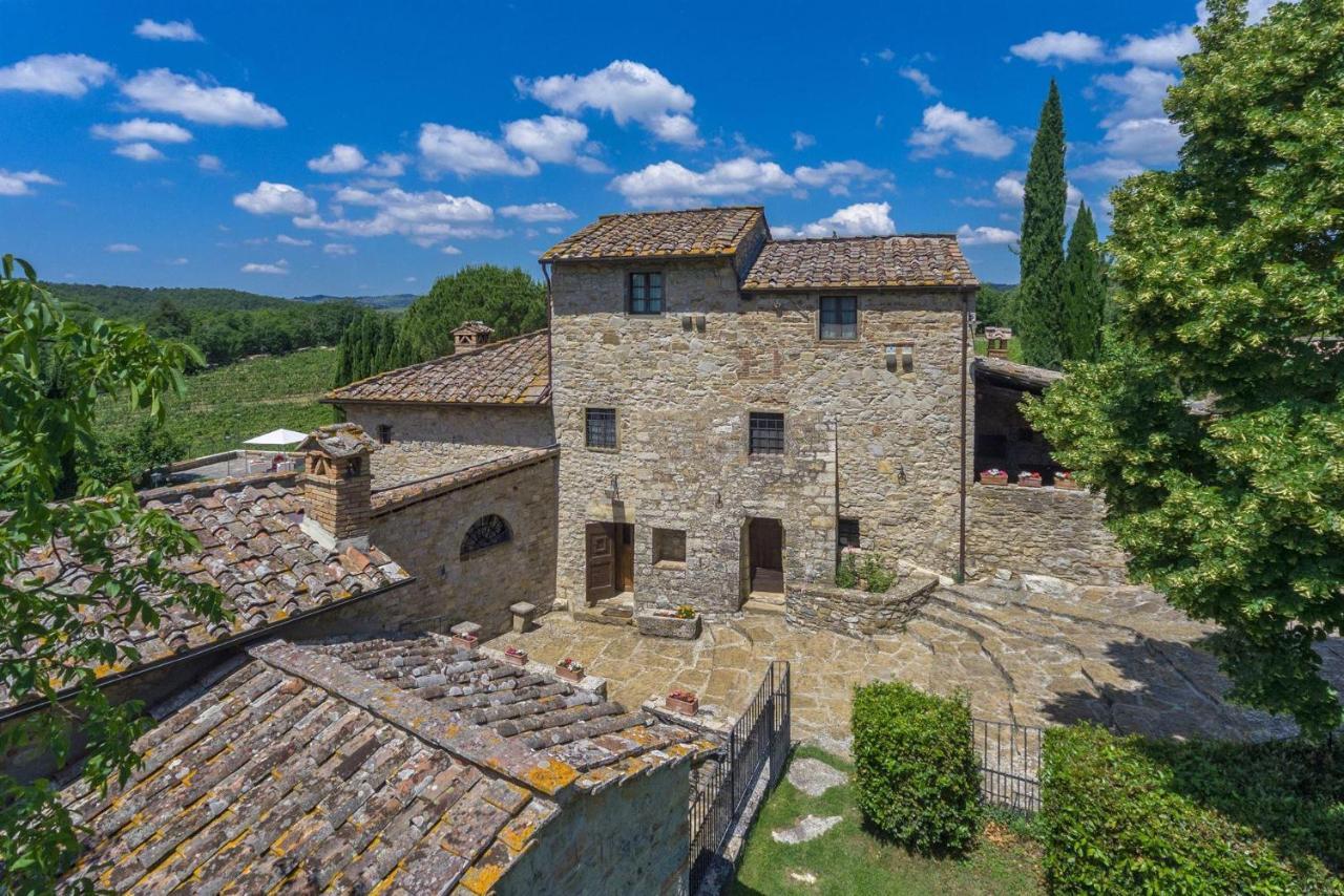 Villa Borratella à Gaiole in Chianti Extérieur photo