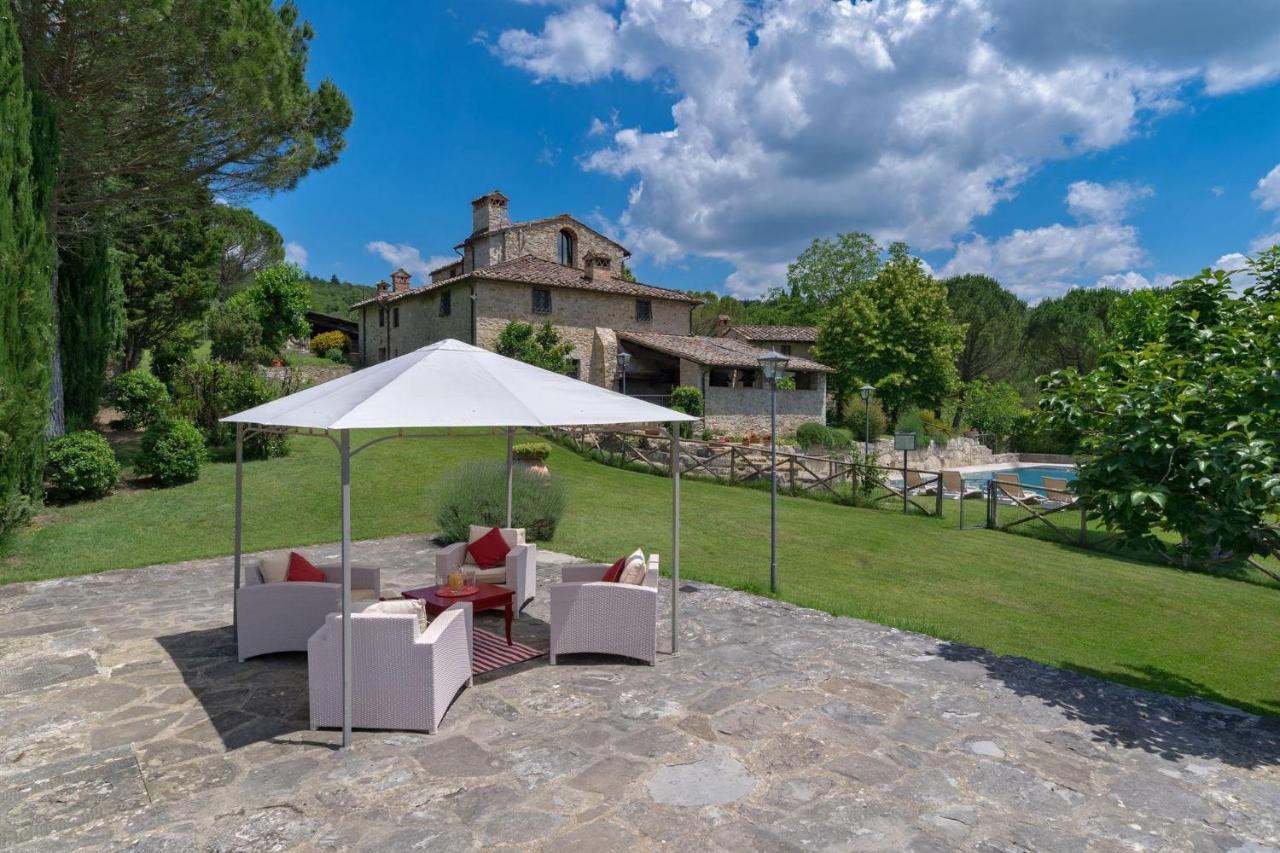 Villa Borratella à Gaiole in Chianti Extérieur photo